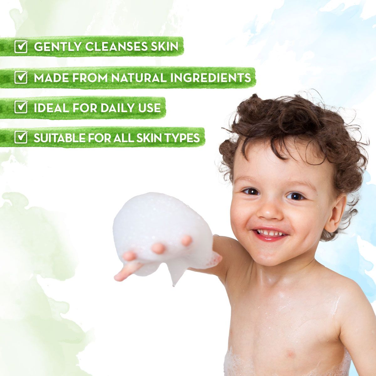 Agent Apple Body Wash for Kids with Apple and Oat Protein - 300 ml